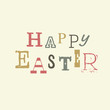 Vector: Happy easter lettering. Vector, EPS8 Happy easter lettering. Vector, EPS8