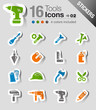 Stickers - Tools and Construction icons