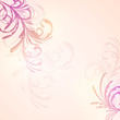 Vector Illustration of a Floral Design