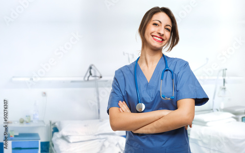 Photo: Nurse portrait Nurse portrait
