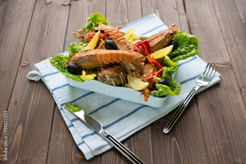Photo: Lobster salad Lobster salad