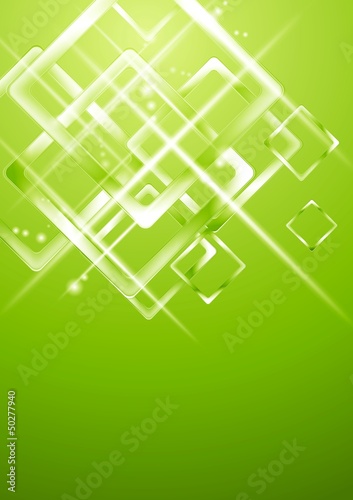 Vector: Light green geometrical vector design Light green geometrical vector design