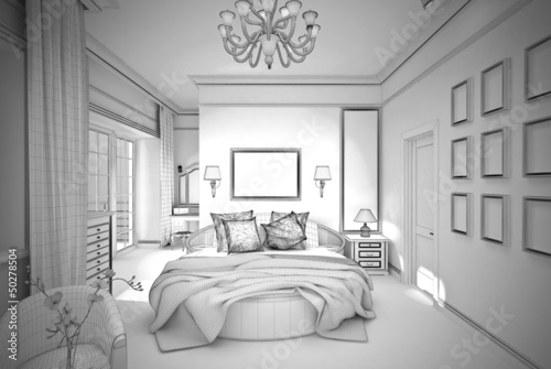 Illustration: B&W classic interior B&W classic interior