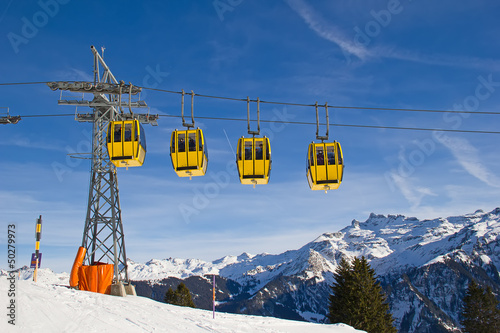 Photo: Winter in the alps Winter in the alps