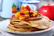 Rye pancakes.