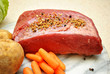Uncooked Corned Beef Brisket
