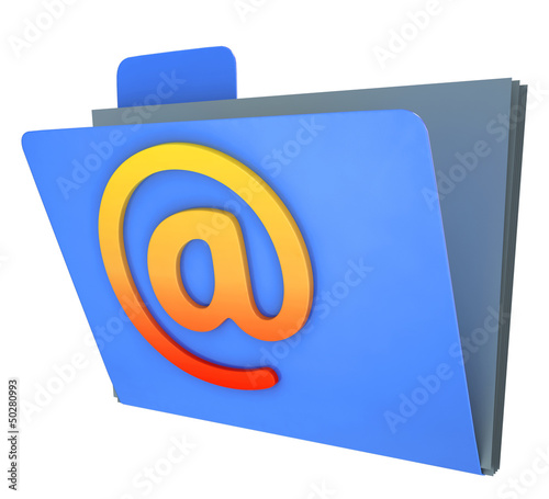 Illustration: Email Folder Shows Correspondence Organised Into Groups Email Folder Shows Correspondence Organised Into Groups