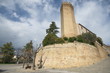 Tower of Moresco, medieval village, Italy