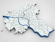Hamburg / Stadtteile / Bezirke / sehr detailreich
