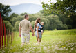 Family on the farm