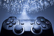 Game controller and blue light