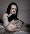 woman under attack