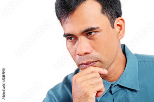 Photo: Thinking Businessman Thinking Businessman
