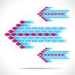 fish make arrow design