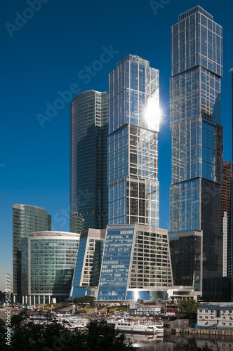 Photo: Небоскребы бизнес-центра "Москва-Сити" Небоскребы бизнес-центра "Москва-Сити"