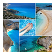 Amazing Zakynthos Island Collage, Greece