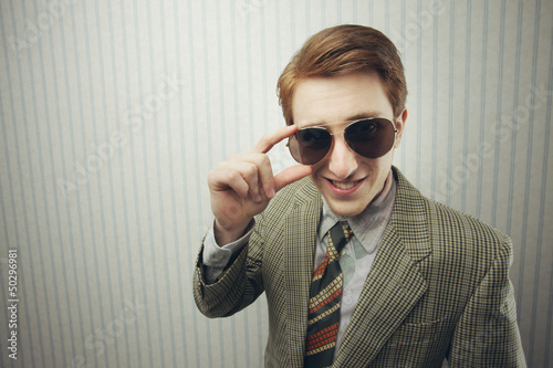 Photo: Sleazy Retro Businessman Sleazy Retro Businessman