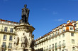 Camoes square, Lisbon, Portugal