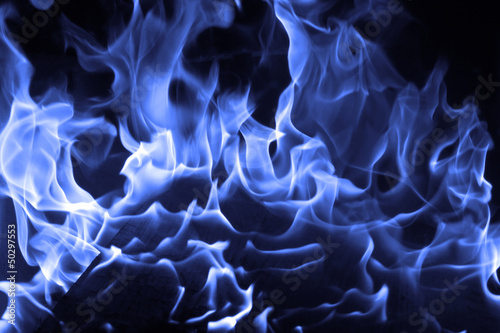 Photo: Blue fire Blue fire