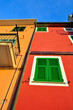 case colorate a manarola cinque terre, italia