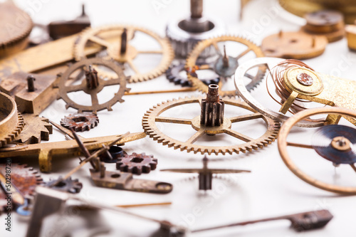 Photo: old gears and cogwheels old gears and cogwheels