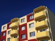 colored panel house
