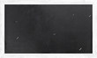Blackboard with White Wooden Frame