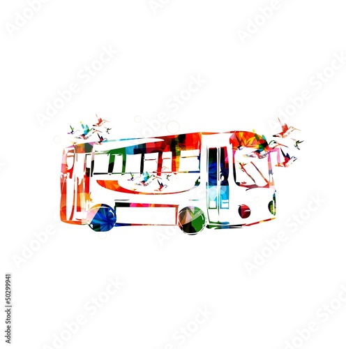 Vector: Bus vector Bus vector