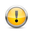 exclamation mark icon internet button