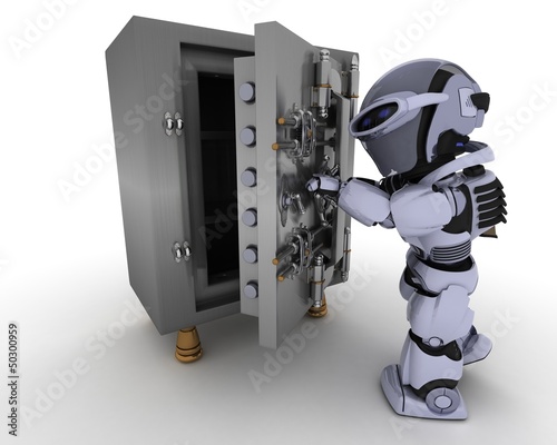 Illustration: Robot with Robot with