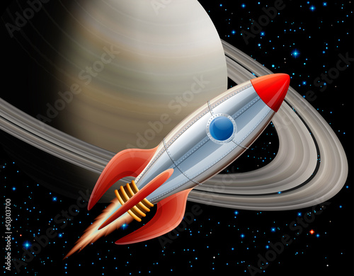 Vector: Rpcket in space Rpcket in space