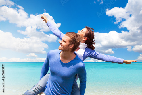 Photo: couple on a beach couple on a beach
