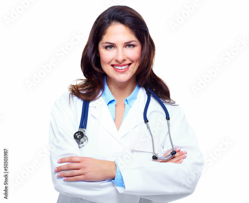 Photo: Doctor woman. Doctor woman.