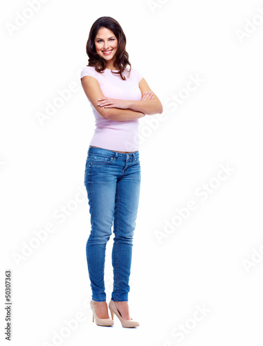 Photo: Beautiful woman. Beautiful woman.