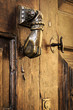 Photo: Close-up of ancient door knocker Close-up of ancient door knocker