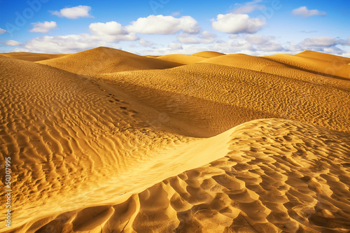 Fototapeta Sahara desert - Douz, Tunisia.