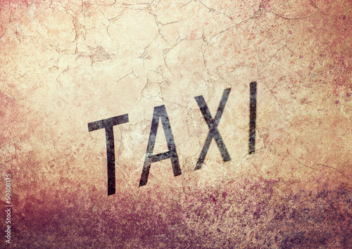 Photo: grunge taxi grunge taxi
