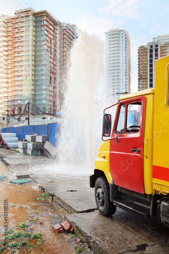 Photo: Breakthrough sewerage systems Breakthrough sewerage systems