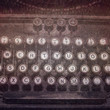 retro typewriter
