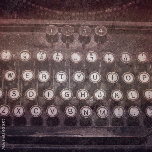 Photo: retro typewriter retro typewriter