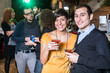 Group of Friends in a Night Club