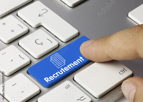 Photo: Recrutement clavier doigt Recrutement clavier doigt