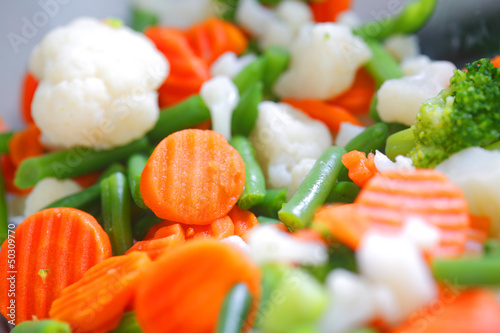 Photo: Mixed vegetables Mixed vegetables