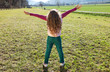 child in the countryside