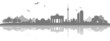 Skyline Berlin Landschaft