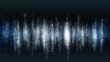Advanced audio VU equalizer meter for music or voice
