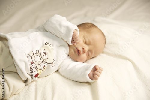 Photo: Schlafender Baby Junge Schlafender Baby Junge