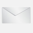 Realistic illustrated letter