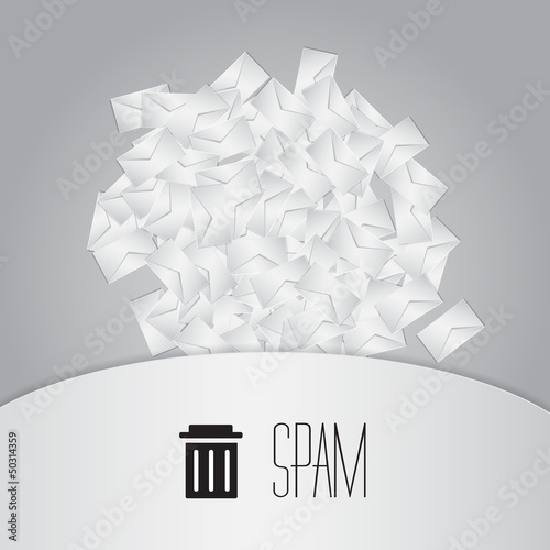 Illustration: Spam concept Spam concept