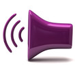 Speaker 3d icon